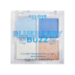 Relove By Revolution Pocket Palette Blueberry Buzz 0.72G