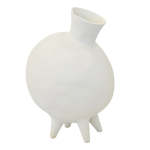 Kyoti White Footed Ceramic Vase