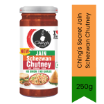 Ching's Secret Jain Schezwan Chutney 250G - Spicy Indo-chinese Chutney For Noodles Fried Rice & Snacks No Onion No Garlic Recipe