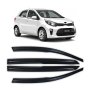Kia Picanto 2018+ Injection Black Windshields 4 Piece