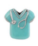 FLC184 - Doctor Floating Locket Charm