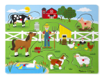 Melissa & Doug Old Macdonald's Farm Sound Puzzle