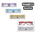 Reading Glass 1 Style Asst Col STREN:2.5 Marketplace Brits Bros