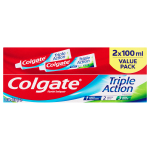 Colgate Toothpaste Triple Action 2X100ML