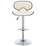 Gof Furniture - Vertigo Adjustable Swivel Bar Stool White