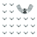 M6 Stainless Steel Butterfly Wing Nut Fastener Pack Of 20