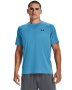 Men's Ua Tech 2.0 Short Sleeve - Radar Blue / LG