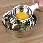 1PC Premium Stainless Steel Egg Yolk Separator For Restaurant Kitchen- Easy Egg Yolk Filter And Divider Tool For Perfect Cooking