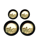 Combo Diva Brooches 2 MINI & 2 Lathe Brooches