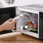 1PC Microwave Oven Splash Proof Cover Suitable For Food Transparent Microwave Oven Splash Proof Pot Cover