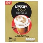 Nescafé Nescafe Gold Cappuccino Original 20 Pack 18 G