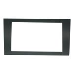 Ysmdcyysm 2 Din Car Radio Fascia Plate Compatible With A4 B6 A4 B7 Compatible With Exeo Stereo Install Dash Panel Trim Refit Fra