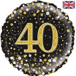 40 Black And Gold Single Foil