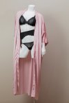 Dusty Pink Kimono Robe - M