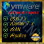 VMware Esxi 7 Enterprise Plus + Vcenter + Vsan + Vrealize