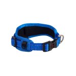 Rogz Padded Utility Dog Collar Classic - Blue