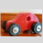 Wooden Cars For Toddlers - Type 2 Light Grey
