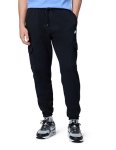 Nike Men's Club Fleece Cargo Pants Black black white Small