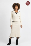 Knitted Skirt - Xlx Cream