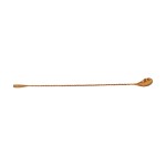 30CM Stainless Steel Copper Platted Bar Spoon Full Twisted SGN2121