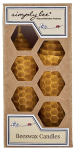 Short Beeswax Rolled Candle Gift Pack