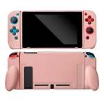 For Nintendo Switch Pure Color Shockproof Tpu Case Pink