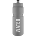 Clicks Squeeze Water Bottle Grey & White
