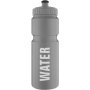 Clicks Squeeze Water Bottle Grey & White