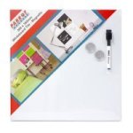 Parrot Magnetic Whiteboard Tile - 355 x 355mm - White