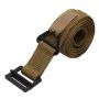 Heavy-duty Metal Buckle Military Style Survival Tactical Belt - Khaki