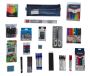 Back-to-school Stationery Starter Pack - 38-PIECE Set Neutral Colors