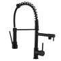 Kitchen Sink Mixer Tap Faucet 1198 Black