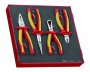 - 4 Piece 1000 Volt Insulated Plier Set In Eva - TEDV440