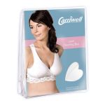 Lace Feeding Bra Small White