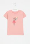 PoP Candy Printed Crew Neck Tee - Pink