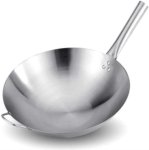 Stainless Steel 32CM Wok 3.2 L Capacity