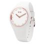 Ice Cosmos White Rose Gold Watch - S