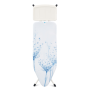 Brabantia Ironing Board 124X45CM Solid Steam Unit Holder - Cotton Flower