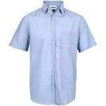 Mens Short Sleeve Duke Shirt Light Blue