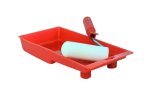 Paint Roller Foam 100MM Red Tray