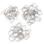 Zinc Alloy Key Chain Set With Swivel Lobster Hook