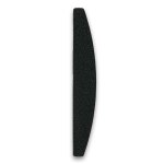 Nail File Half Moon Black 100 180