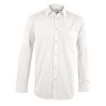 Mens Long Sleeve Haiden Shirt White