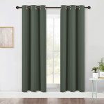 Nicetown Kitchen Blackout Curtains 72 Inches 2 Panels Set Thermal Insulated And Privacy Room Darkening Drape Panels For Boy's Gu