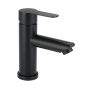 201 Stainless Steel Black Bathroom Sink Faucet - Contemporary Matte Black