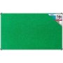 Parrot Bulletin Board Ribbed Aluminium Frame 1500X900MM - Palm