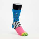 Happy Socks Stripes & Dots Sock - Blue - Blue 36-40