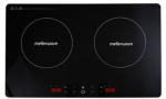 Mellerware Induction Cooker Double Glass Black 3000W "capri