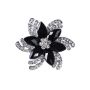 Five Petal Flower Brooch Anti Glare Pin Accessory