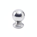 Newel Post Cap Stainless Steel Hollow End Cover For Staircase Railing Finish Silver 1 PC